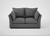 Tailor 2 Seater Sofa Melton Wool Shale / Black