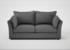 Tailor 3 Seater Sofa Melton Wool Shale / Black