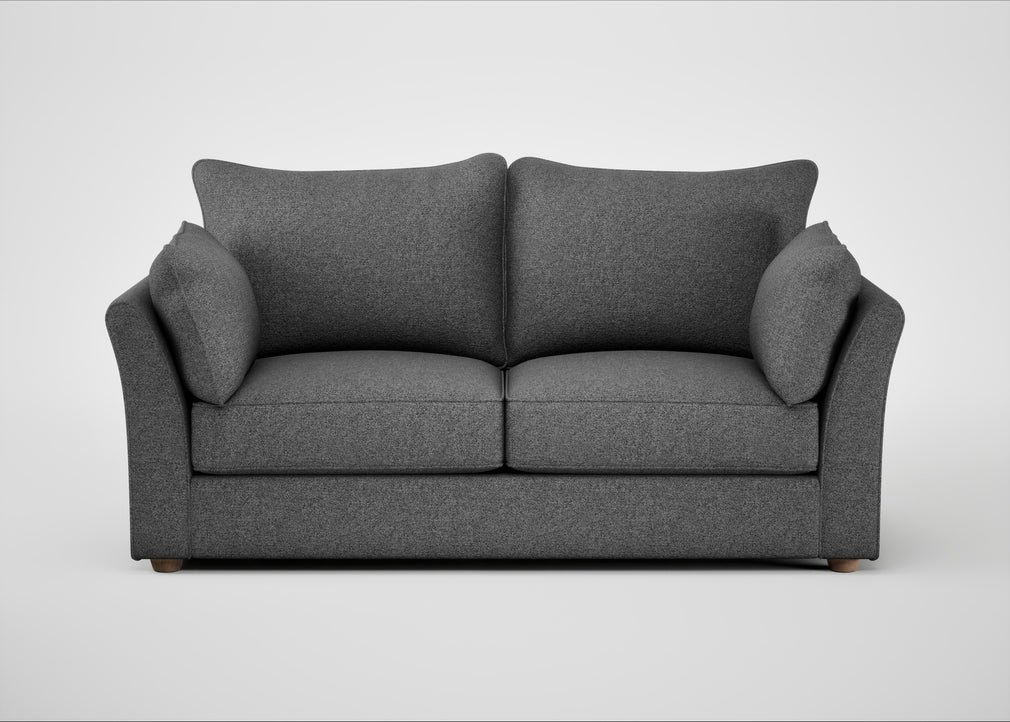 Tailor 3 Seater Sofa Melton Wool Shale / Natural