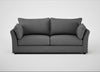Tailor 4 Seater Sofa Melton Wool Shale / Black