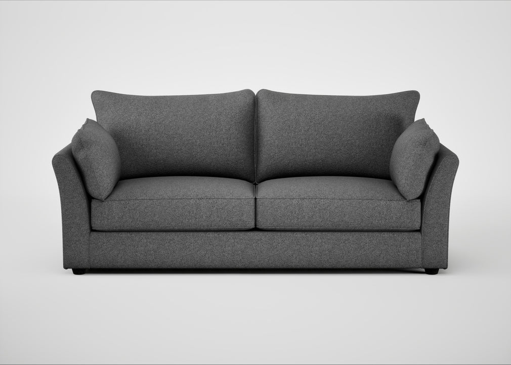 Tailor 4 Seater Sofa Melton Wool Shale / Black