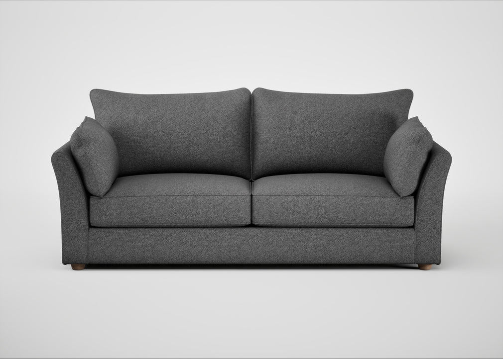 Tailor 4 Seater Sofa Melton Wool Shale / Natural