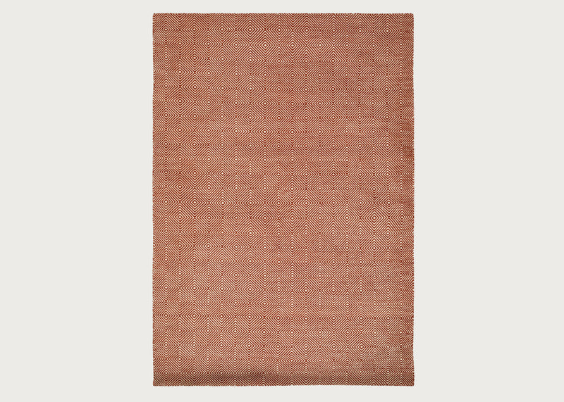 Romilly Recycled Rug Terracotta