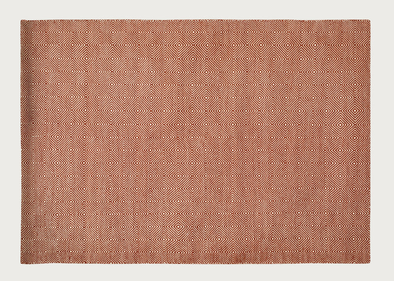 Romilly Recycled Rug Terracotta