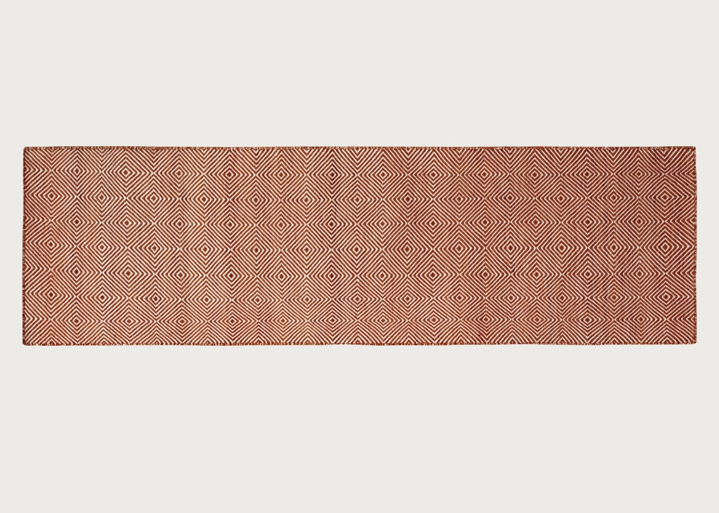 Romilly Recycled Runner Terracotta 70 x 230cm