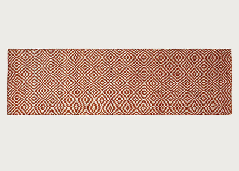 Romilly Recycled Runner Terracotta 70 x 230cm