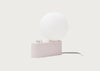 Alumina Table and Wall Lamp