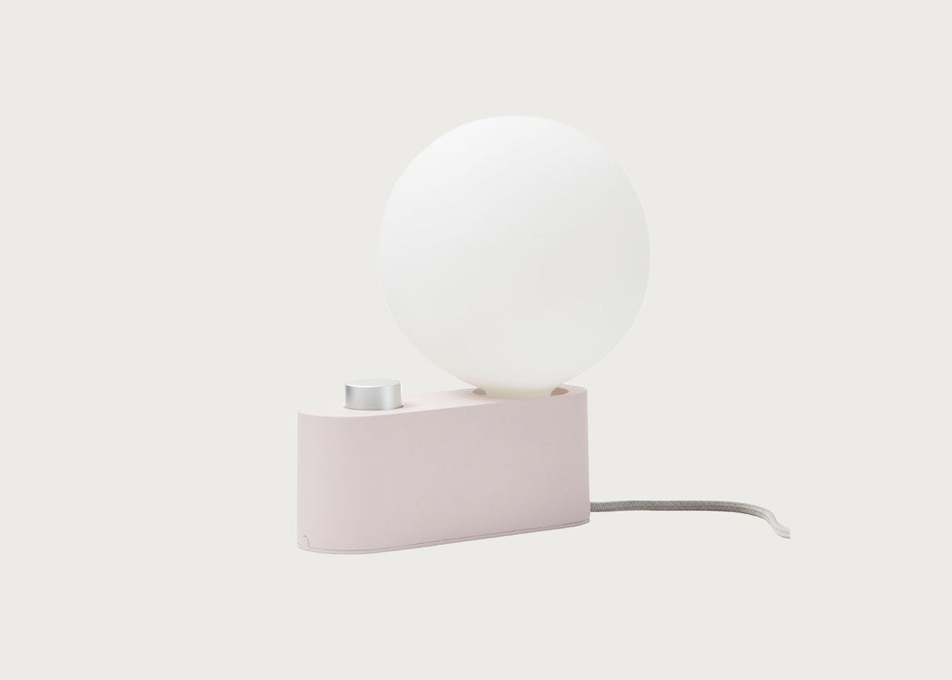 Alumina Table and Wall Lamp