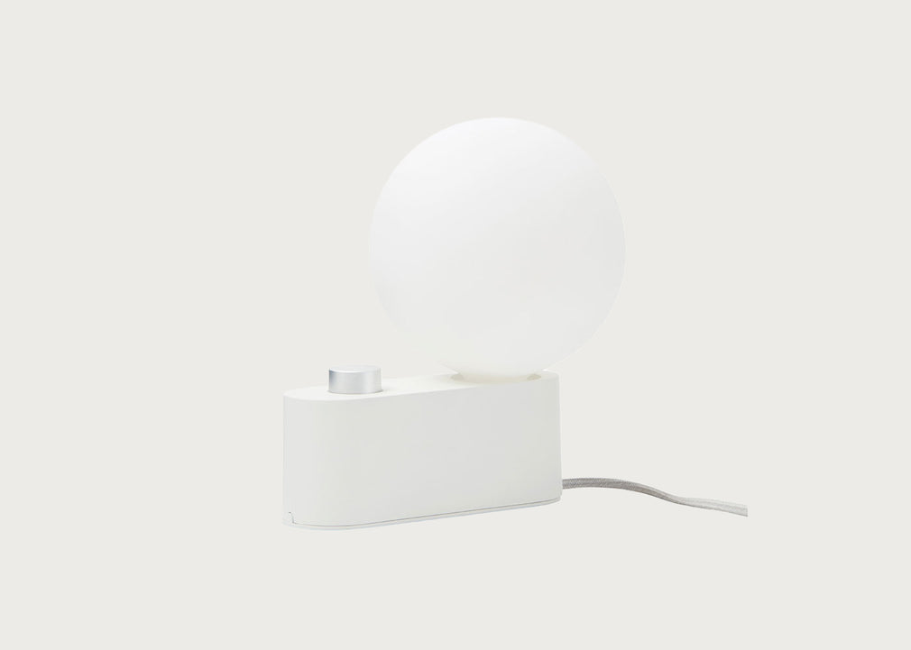 Alumina Table and Wall Lamp
