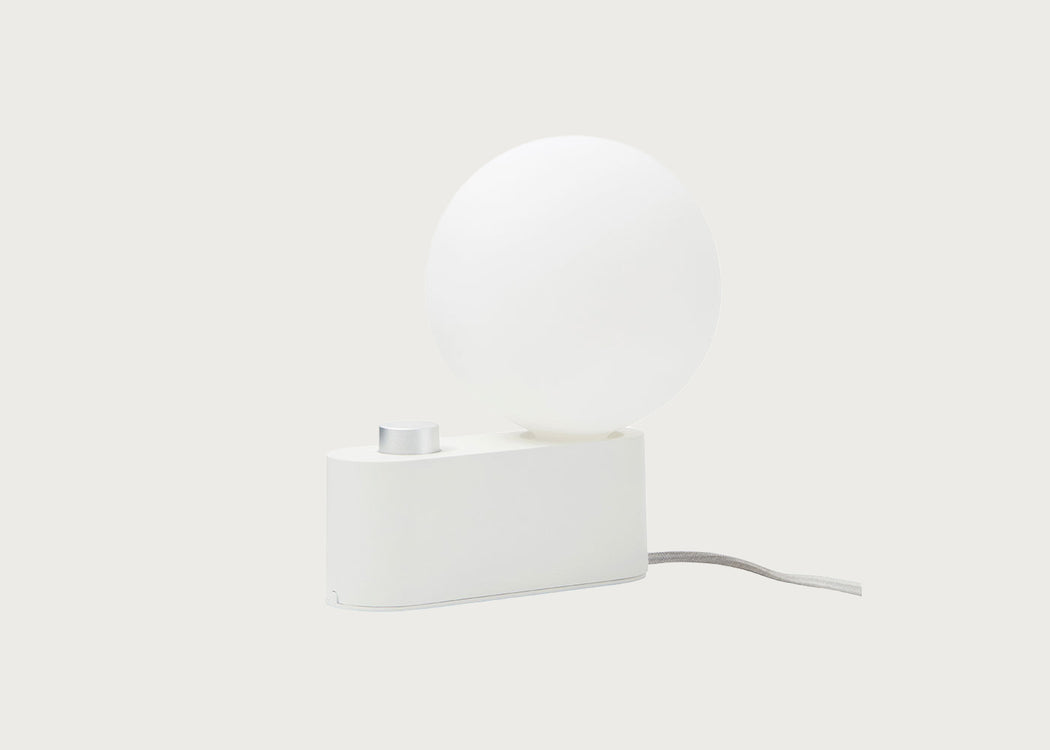 Alumina Table and Wall Lamp