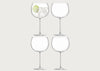 Borough Balloon Glass 680ml Clear x 4