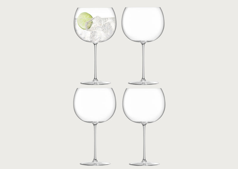 Borough Balloon Glass 680ml Clear x 4