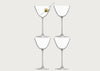 Borough Martini Glass 195ml Clear x 4