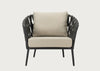 Leo Lounge Chair Almond