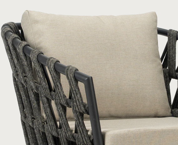 Leo Lounge Chair Almond