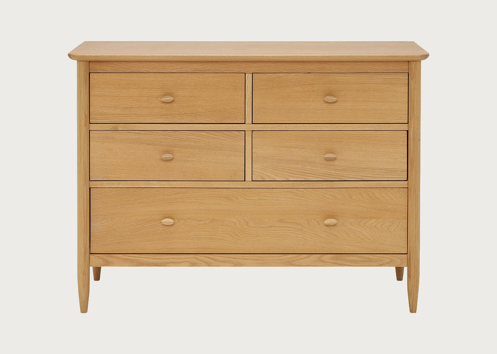 Teramo 5 Drawer Wide Chest
