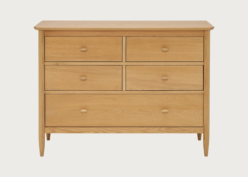 Teramo 5 Drawer Wide Chest