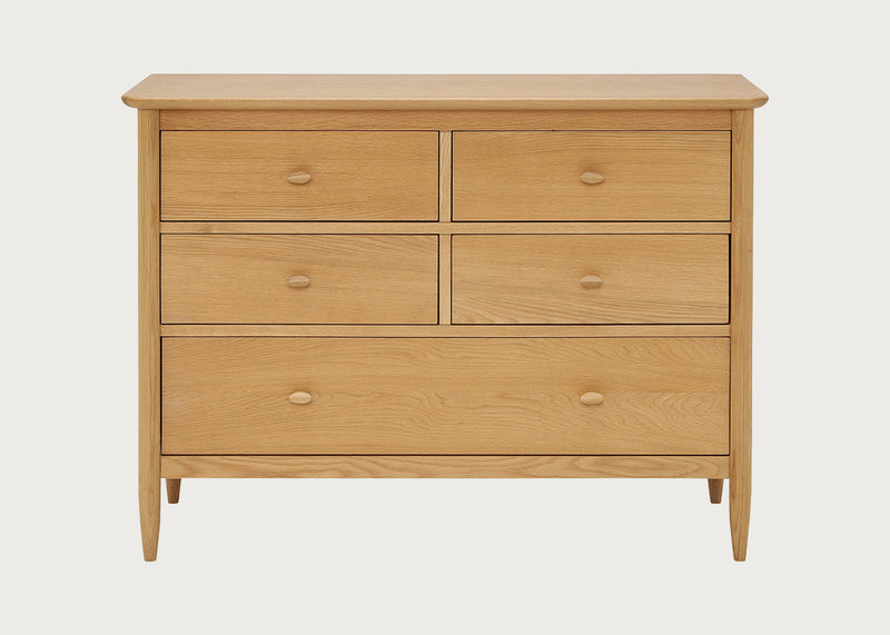 Teramo 5 Drawer Wide Chest