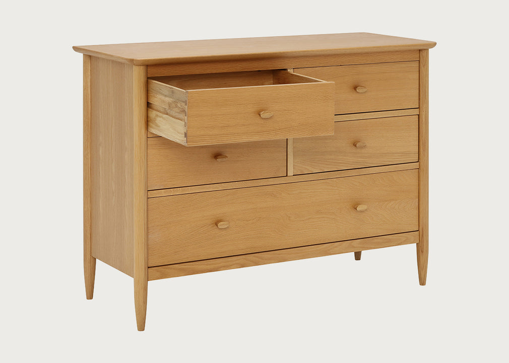 Teramo 5 Drawer Wide Chest