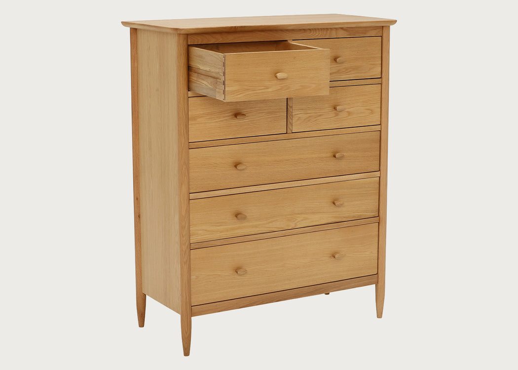 Teramo 7 Drawer Tall Wide Chest