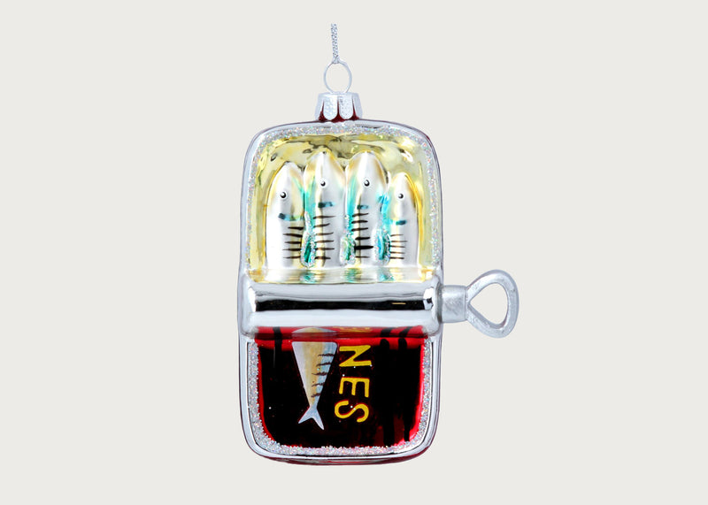 Glass Sardines Decoration