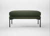 Matera Ottoman Loop Boucle Forest / Black