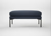 Matera Ottoman Loop Boucle Navy / Black