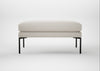 Matera Ottoman Loop Boucle Polar / Black