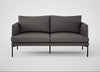 Matera 2 Seater Sofa Loop Boucle Granite / Black