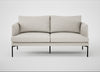 Matera 2 Seater Sofa Loop Boucle Polar / Black