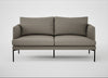 Matera 2 Seater Sofa Loop Boucle Taupe / Black
