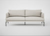 Matera 3 Seater Sofa Loop Boucle Polar / Black