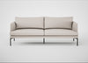Matera 3 Seater Sofa Siena Cotton Natural / Black