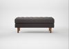 Hepburn Ottoman Loop Boucle Granite / Natural