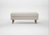 Hepburn Ottoman Loop Boucle Polar / Natural