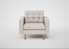 Hepburn Armchair Siena Cotton Natural / Natural