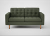 Hepburn 2 Seater Sofa Loop Boucle Forest / Natural