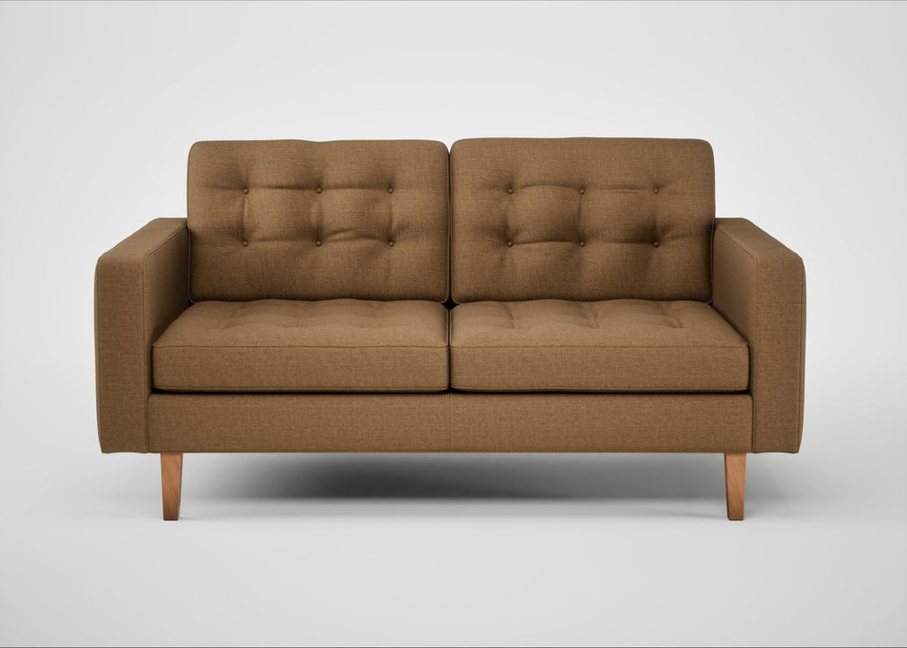 Hepburn 2 Seater Sofa Siena Cotton Clay / Natural