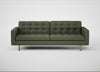 Hepburn 4 Seater Sofa Loop Boucle Forest / Natural