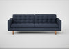 Hepburn 4 Seater Sofa Loop Boucle Navy / Natural