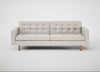 Hepburn 4 Seater Sofa Loop Boucle Polar / Natural