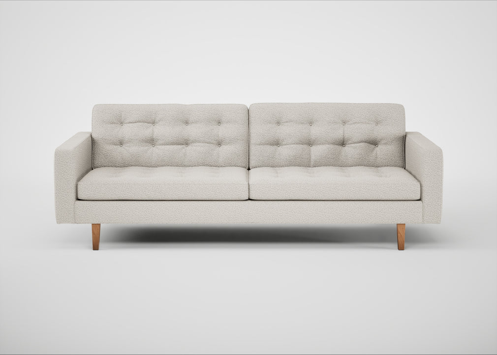 Hepburn 4 Seater Sofa Loop Boucle Polar / Natural