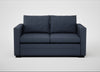 Palermo 2 Seater Sofa Loop Boucle Navy / Black