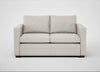 Palermo 2 Seater Sofa Loop Boucle Polar / Walnut