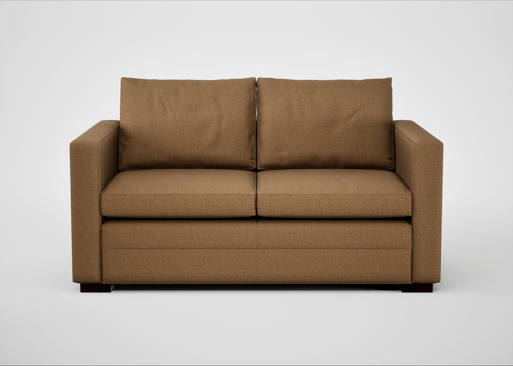 Palermo 2 Seater Sofa Siena Cotton Clay / Black