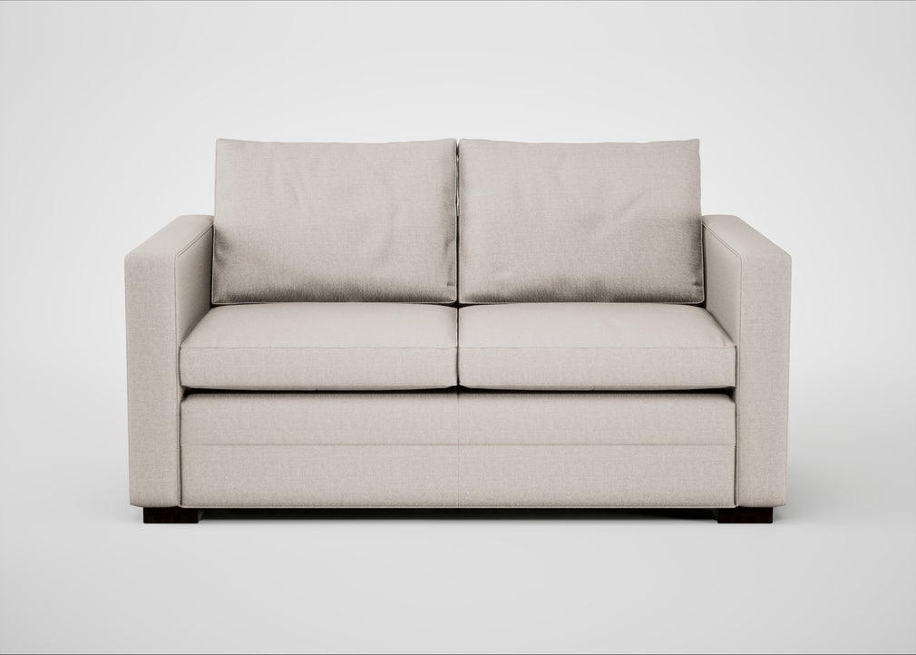 Palermo 2 Seater Sofa Siena Cotton Natural / Black
