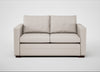 Palermo 2 Seater Sofa Siena Cotton Natural / Walnut