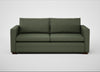 Palermo 3 Seater Sofa Loop Boucle Forest / Walnut