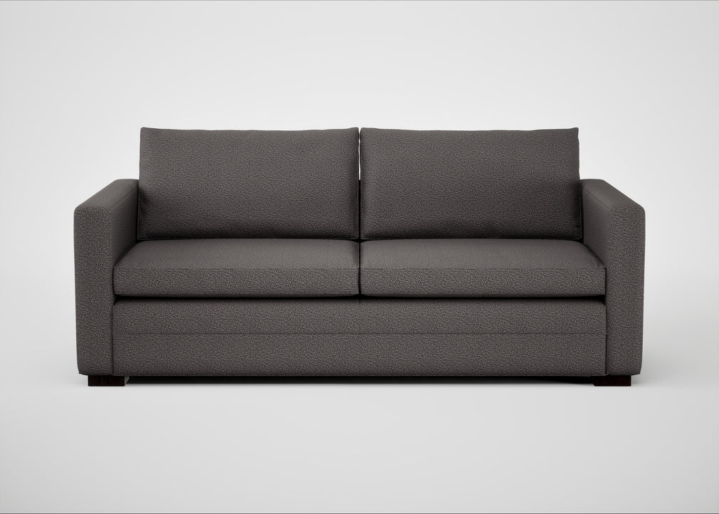 Palermo 3 Seater Sofa Loop Boucle Granite / Black