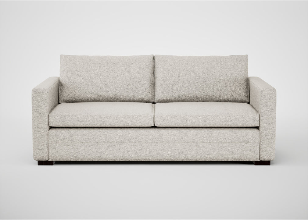 Palermo 3 Seater Sofa Loop Boucle Polar / Black